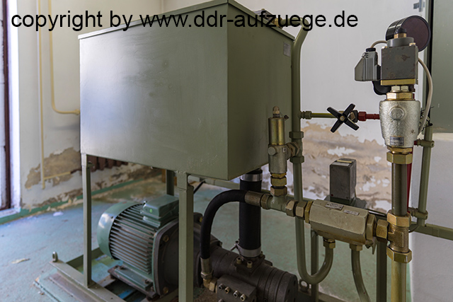 Aufzugmaschne